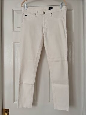 AG Jeans Legging Ankle, white, size 29